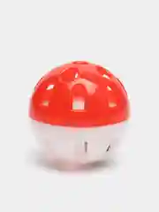 Красный игрушка для кошек мяч-погремушка пластиковая, с бубенчиком