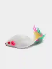 Игрушка для кошек и котят "Мышка белая"