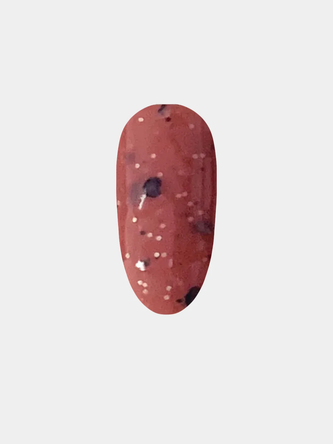Коралловый меланж гель лак Runail Professional "Mineral", с текстурой природного камня