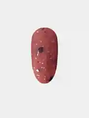 Коралловый меланж гель лак Runail Professional "Mineral", с текстурой природного камня