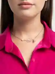 Цепь/Лепестки/Искусственный жемчуг