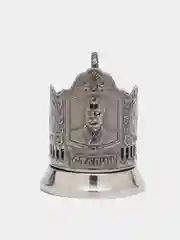 Подстаканник Кольчугинский мельхиор "Сталин" никелированный