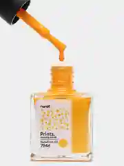 Желтый лак для стемпинга "Prints" Runail Professional, 8 мл