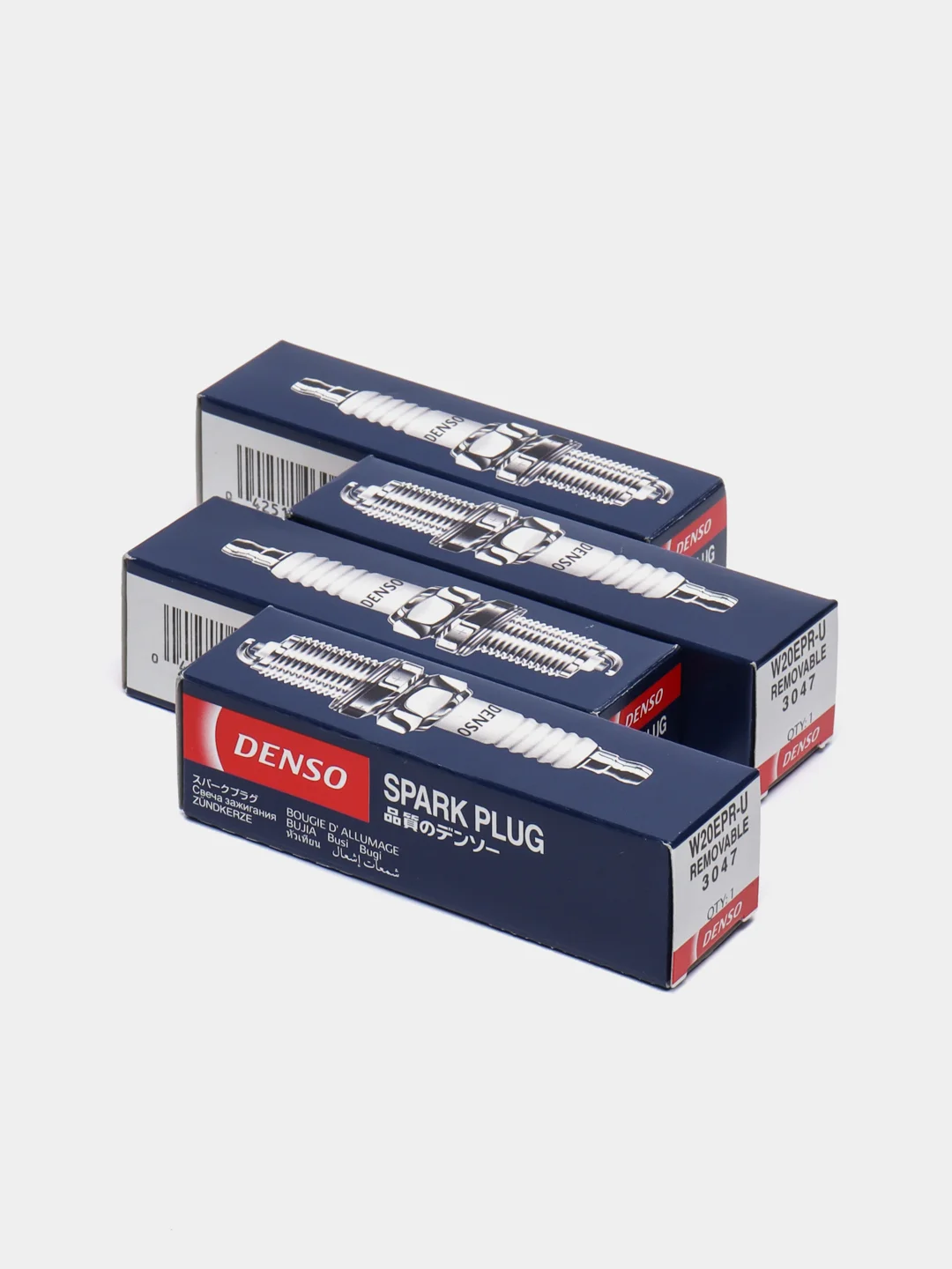 Свеча зажигания для автомобилей DENSO K20PBR, 4 штуки