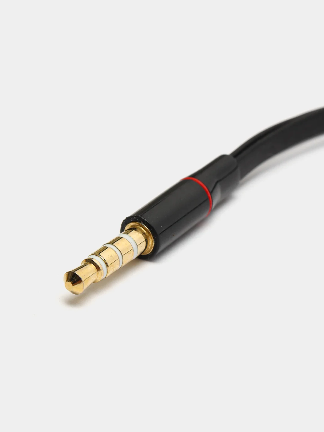 Красный аудио кабель-разветвитель для микрофона и наушников, 2*3.5 jack 3.5, 4pin jack