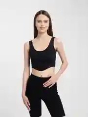 Черный женский топ