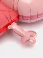 Алый воздушный шар фольгированный Свинка Пеппа