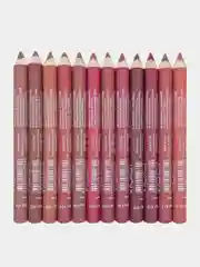 Карандаш для губ Violet Waterproof Lipstick, с точилкой, 12 цветов