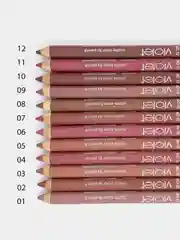 Карандаш для губ Violet Waterproof Lipstick, с точилкой, 12 цветов