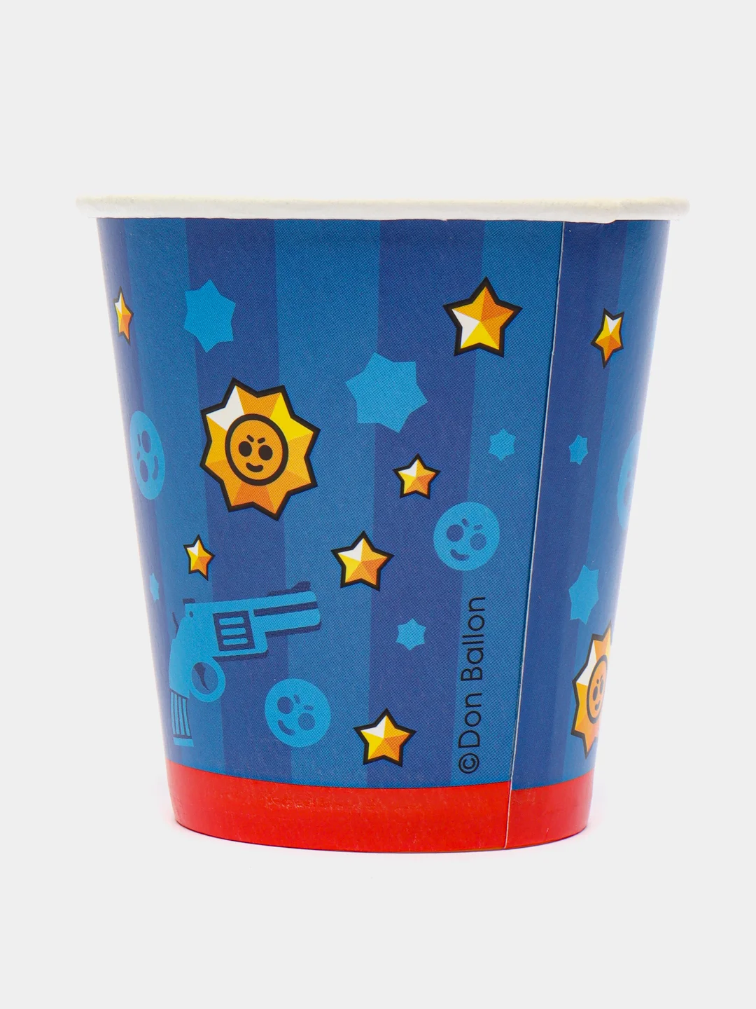 Однораовые стаканы в стиле Brawl Stars, 250 мл