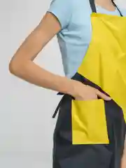 Желтый фартук для мастеров