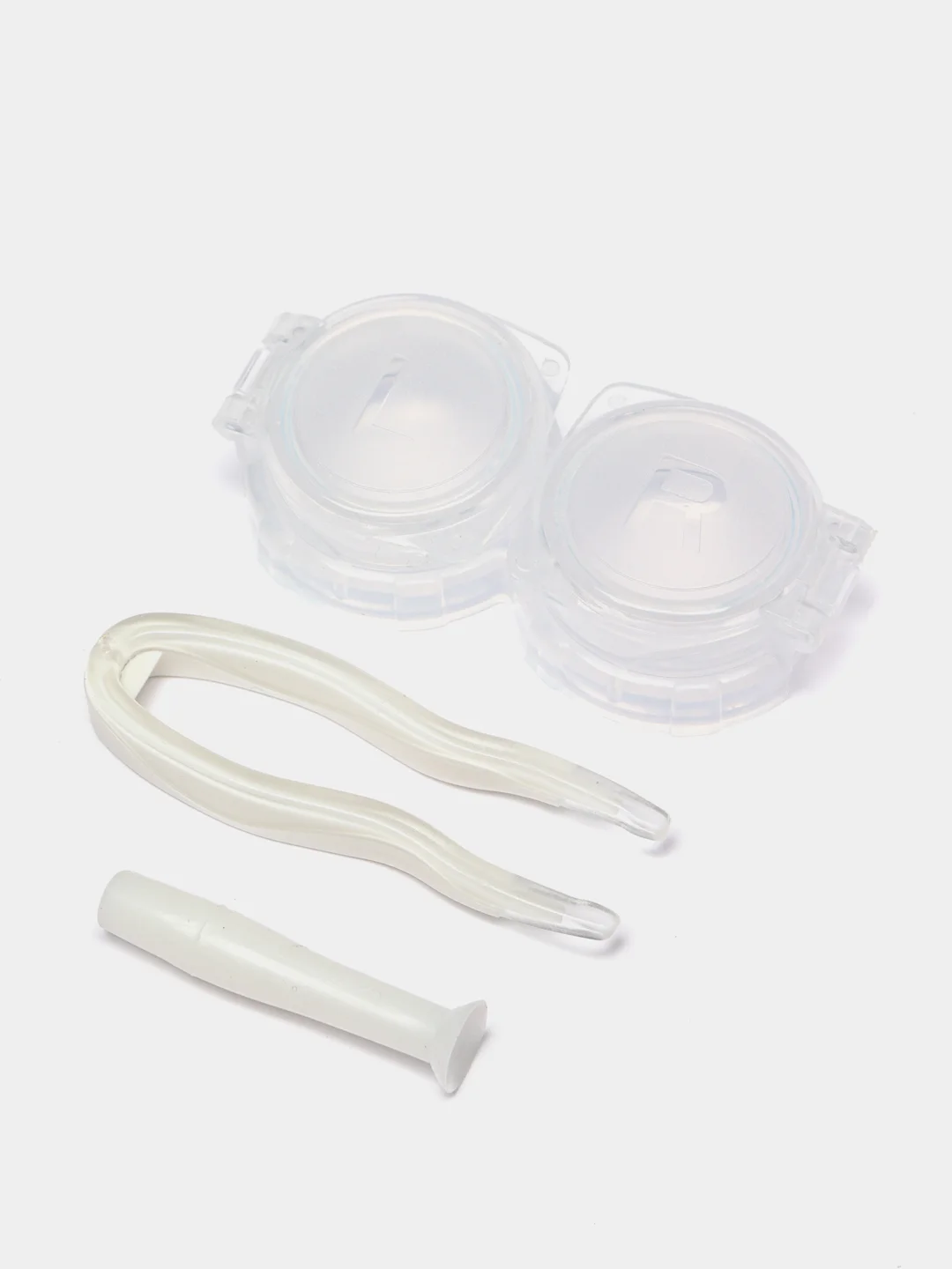 Лавандовый контейнер для контактных линз Healthy Eyes