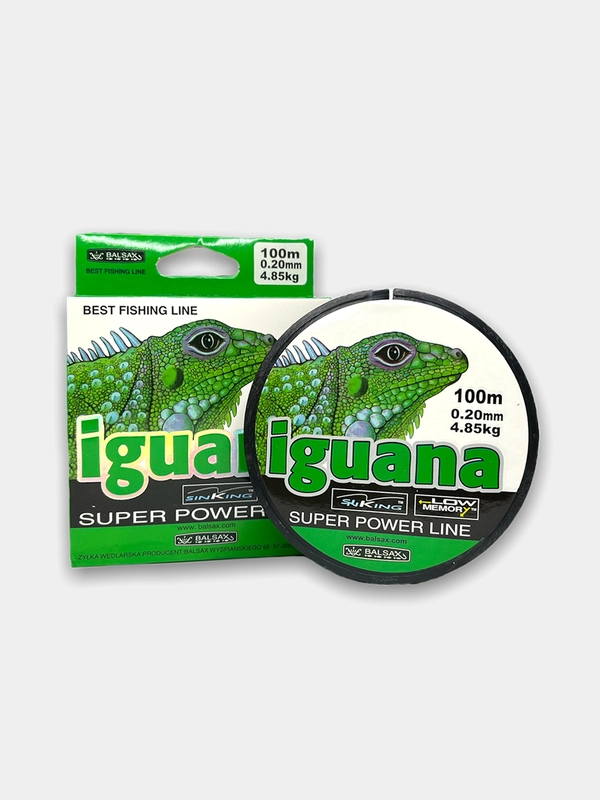 Леска для рыбалки iguana, 100 метров, 0,20 мм