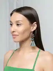 Серьги в богемном стиле