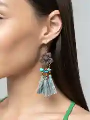 Серьги в богемном стиле