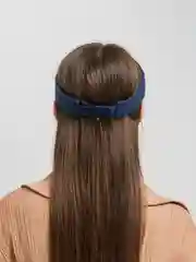 Черный козырек для защиты от солнца, женская кепка