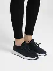 Черный кроссовки женские, спортивные