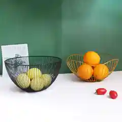 Золотой ваза для фруктов