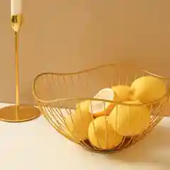 Золотой ваза для фруктов
