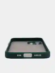 Зеленый чехол с защитой камеры iPhone 13/13 pro/13 mini/11/12, 12 promax, XR, 7, 8, se2