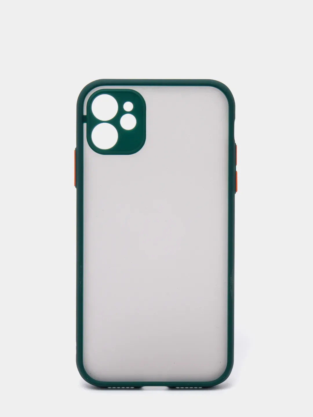 Зеленый чехол с защитой камеры iPhone 13/13 pro/13 mini/11/12, 12 promax, XR, 7, 8, se2