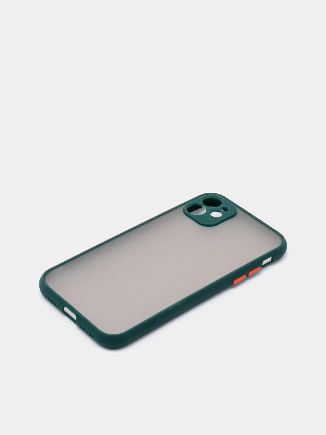 Зеленый чехол с защитой камеры iPhone 13/13 pro/13 mini/11/12, 12 promax, XR, 7, 8, se2