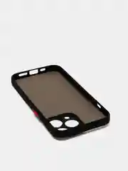 Черный чехол с защитой камеры iPhone 13/13 pro/13 mini/11/12, 12 promax, XR, 7, 8, se2