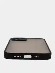 Черный чехол с защитой камеры iPhone 13/13 pro/13 mini/11/12, 12 promax, XR, 7, 8, se2