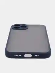 Темно-синий чехол с защитой камеры iPhone 13/13 pro/13 mini/11/12, 12 promax, XR, 7, 8, se2