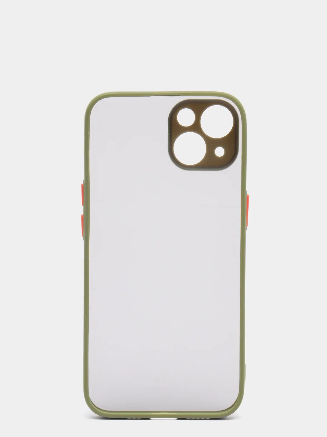 Оливковый чехол с защитой камеры iPhone 13/13 pro/13 mini/11/12, 12 promax, XR, 7, 8, se2