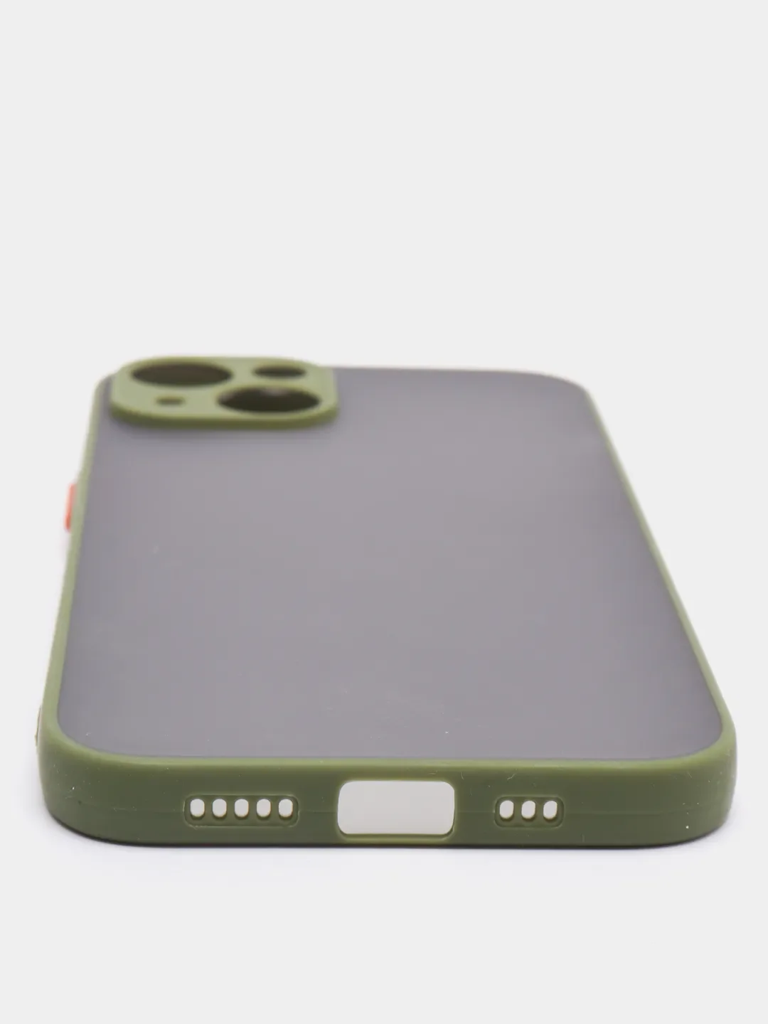 Оливковый чехол с защитой камеры iPhone 13/13 pro/13 mini/11/12, 12 promax, XR, 7, 8, se2