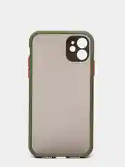 Оливковый чехол с защитой камеры iPhone 13/13 pro/13 mini/11/12, 12 promax, XR, 7, 8, se2