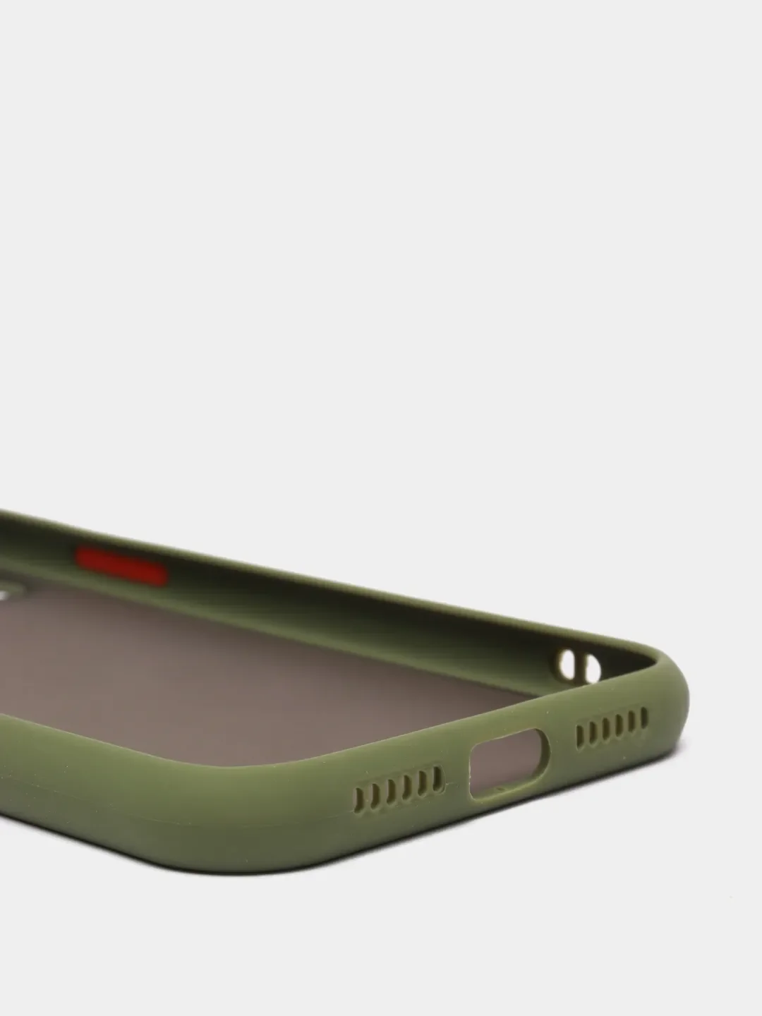 Оливковый чехол с защитой камеры iPhone 13/13 pro/13 mini/11/12, 12 promax, XR, 7, 8, se2