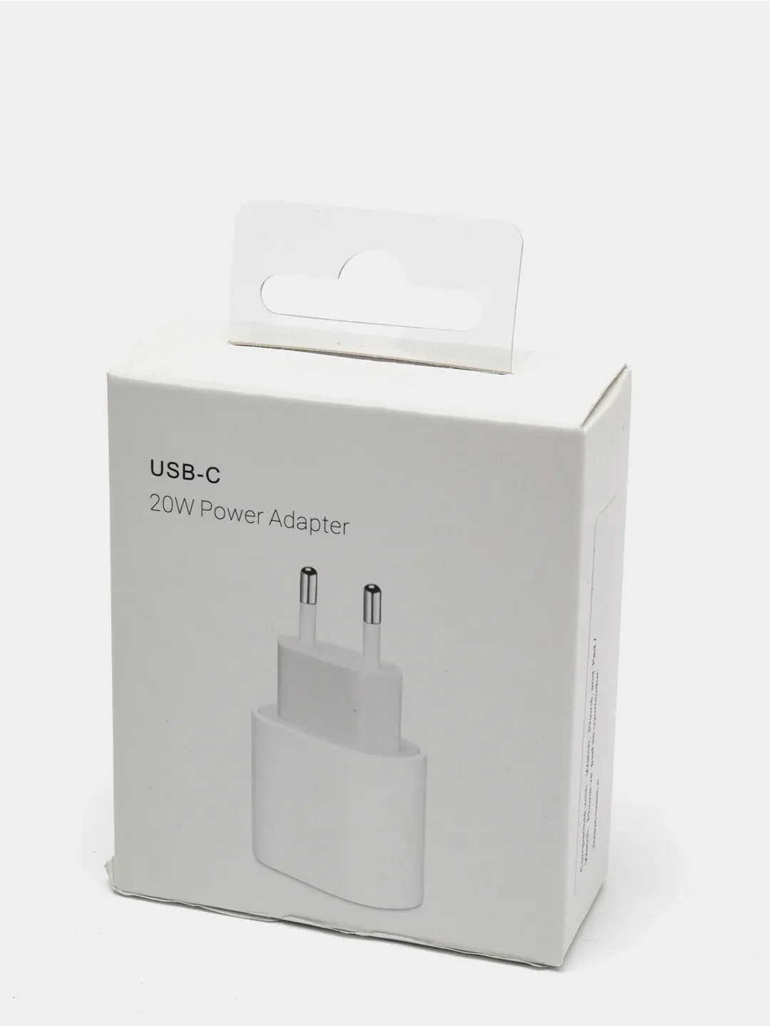 Прозрачный зарядное устройство iPhone Type-C Lightning 20W