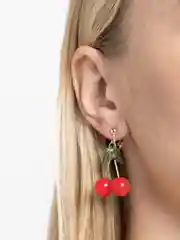 Сережки  "Вишенки"