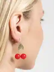Сережки  "Вишенки"