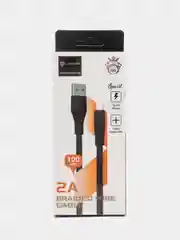 Черный зарядка / Кабель зарядный LENYES LC811 (Micro-USB/Type-C/Lightning) для Android и iPhone