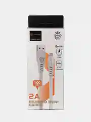 Белый зарядка / Кабель зарядный LENYES LC811 (Micro-USB/Type-C/Lightning) для Android и iPhone