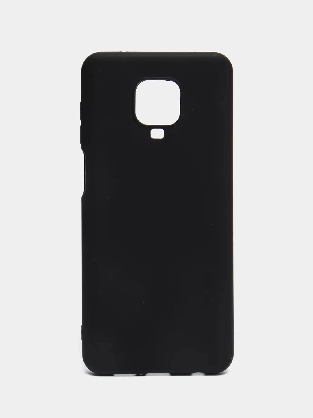 Черный чехол Xiaomi Redmi Note 9 Pro / Xiaomi Redmi Note 9s силиконовый
