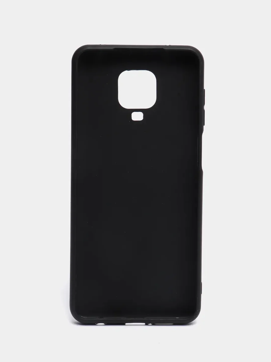 Черный чехол Xiaomi Redmi Note 9 Pro / Xiaomi Redmi Note 9s силиконовый