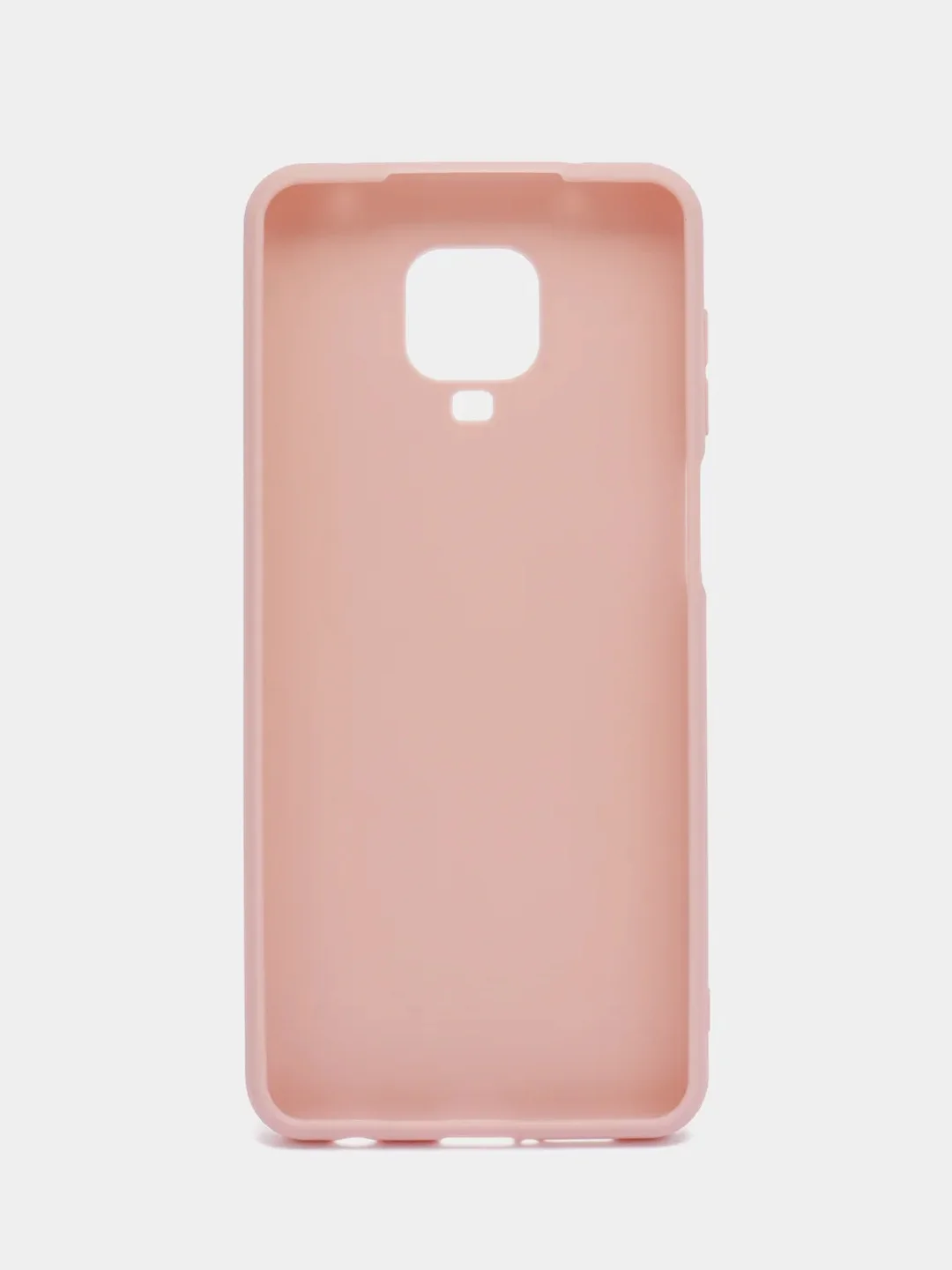 Бежевый чехол Xiaomi Redmi Note 9 Pro / Xiaomi Redmi Note 9s силиконовый