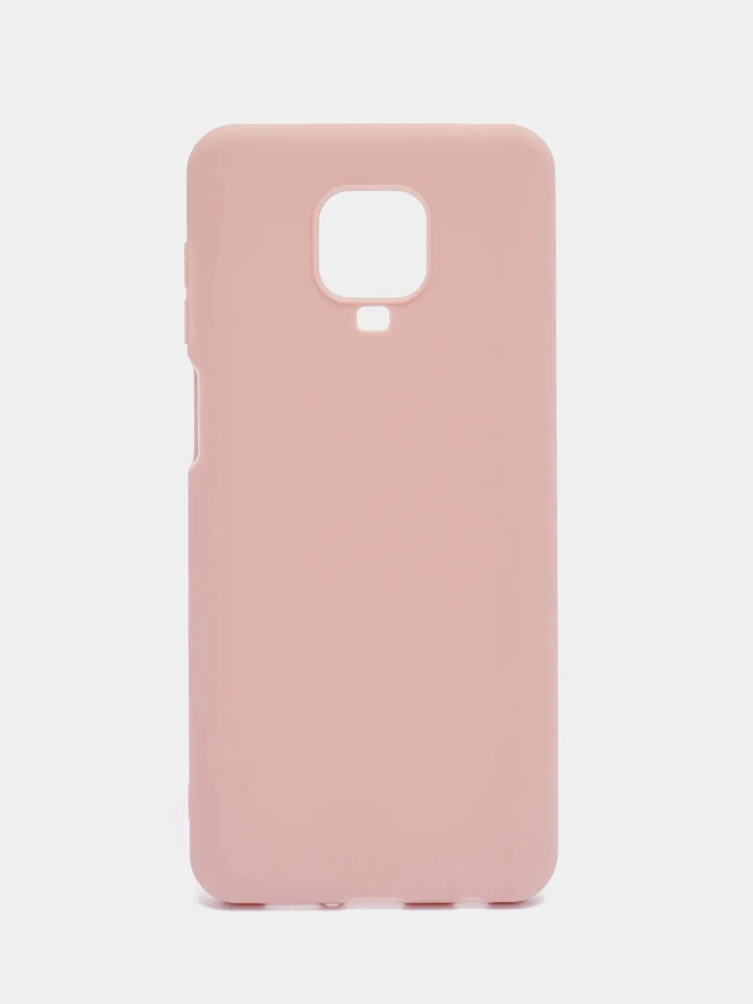 Бежевый чехол Xiaomi Redmi Note 9 Pro / Xiaomi Redmi Note 9s силиконовый