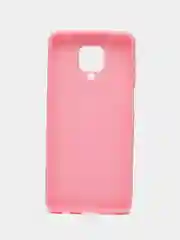Розовый чехол Xiaomi Redmi Note 9 Pro / Xiaomi Redmi Note 9s силиконовый