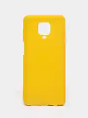 Желтый чехол Xiaomi Redmi Note 9 Pro / Xiaomi Redmi Note 9s силиконовый