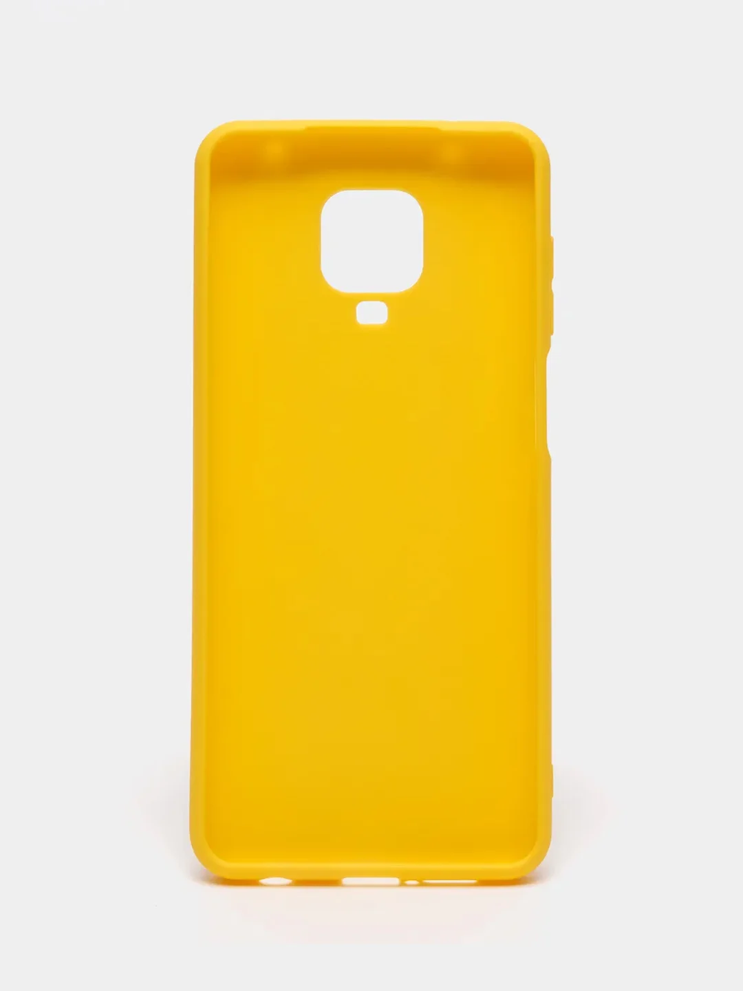 Желтый чехол Xiaomi Redmi Note 9 Pro / Xiaomi Redmi Note 9s силиконовый