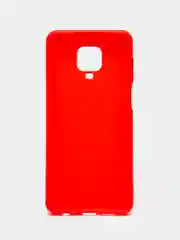 Красный чехол Xiaomi Redmi Note 9 Pro / Xiaomi Redmi Note 9s силиконовый