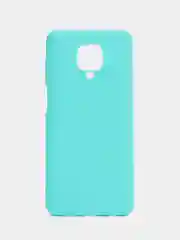 Бирюзовый чехол Xiaomi Redmi Note 9 Pro / Xiaomi Redmi Note 9s силиконовый