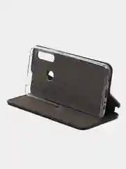 Черный чехол-книжка Honor 9X / 9X Premium / Huawei P Smart Z / Y9 Prime (Хонор 9Х, П Смарт зет)
