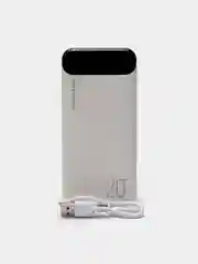 Белый внешний аккумулятор, Power bank 20000 mah, Type-C быстрая зарядка 22.5W