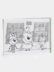 Активити-блокнот А4 "Три кота"
